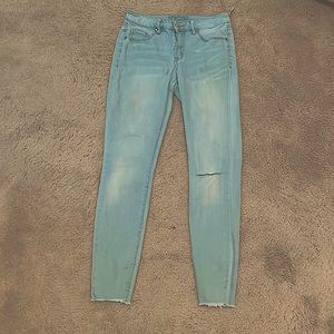 size 5 light blue rewash jeans